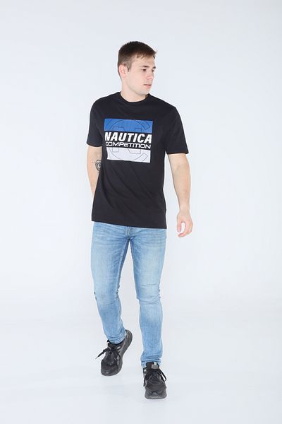 Nautica Men's Black T-Shirt N7I00955