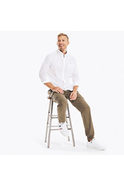 Nautica White Men's Shirt WR8390