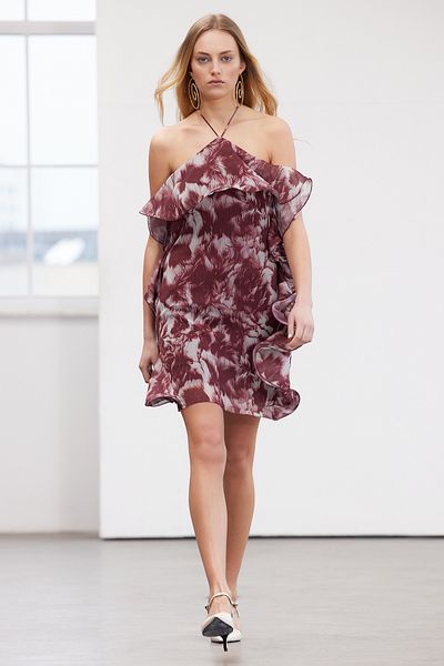 Trendyol Collection Limited Edition Multi Color A-Line Woven Chiffon Short Evening Dress Night Graduation Dress Tprss24El00125