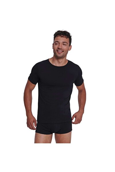 SLOGGI Herren T-Shirt, 2er Pack - GO ABC 2.0 O-Neck 2P, Rundhals, Unterhemd