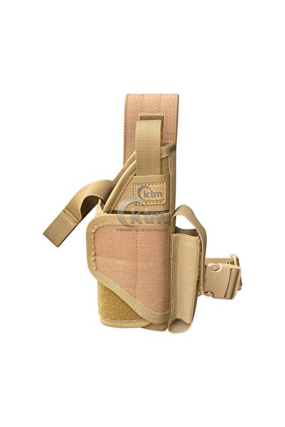 KTM Tabanca Kılıfı, Şarjor Cepli, Sağ, Coyote