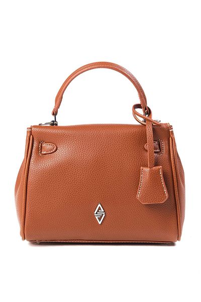 Mio Gusto Tan Color Small Size Women's Hand and Shoulder Bag