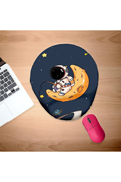 UcuruStore Χαριτωμένο mouse pad αστροναύτη με στήριγμα καρπού