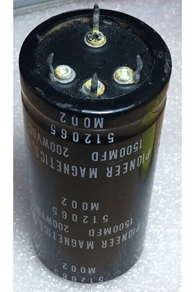 Rarecomponents 5 Adet Pioneer Magnetics 200V 1500Uf Uyumlu Kondansatör Abd Ür...