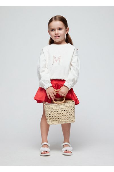 MAYORAL Lettered Girl's Sweatshirt 3468