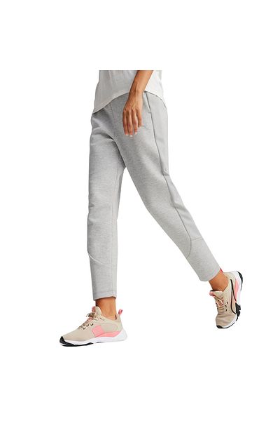 Puma Γυναικεία φούτερ σε γκρι casual στυλ Evostripe67788004