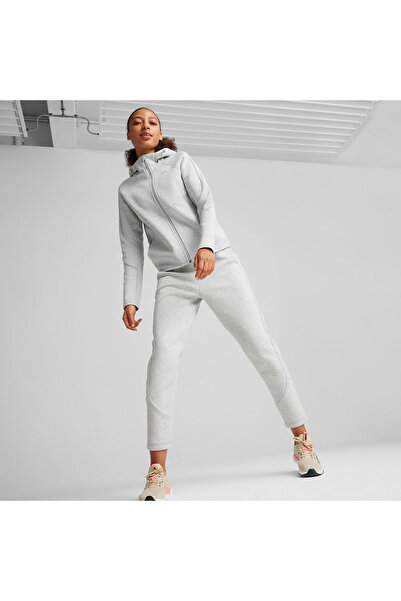 Puma Evostripe Kadın Gri Günlük Stil Sweatshirt 67787804