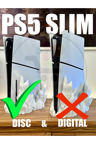 Bi'şeyler Sepeti Ps5 Slim - Playstation 5 Slim Disc Versiyon Uyumlu Kristal D...