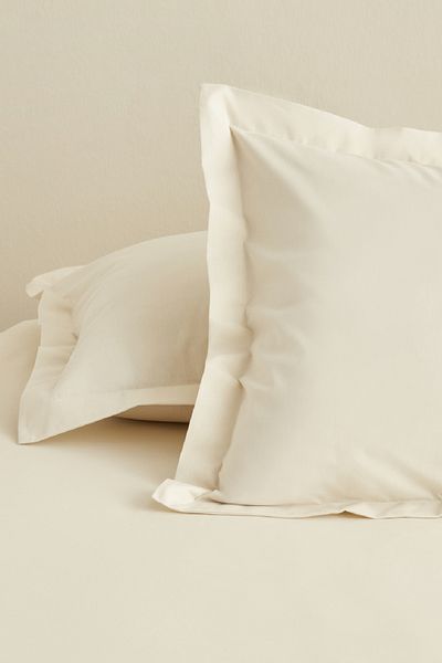 Karaca Home 2 Pillow Cases Ecru 50X70 cm