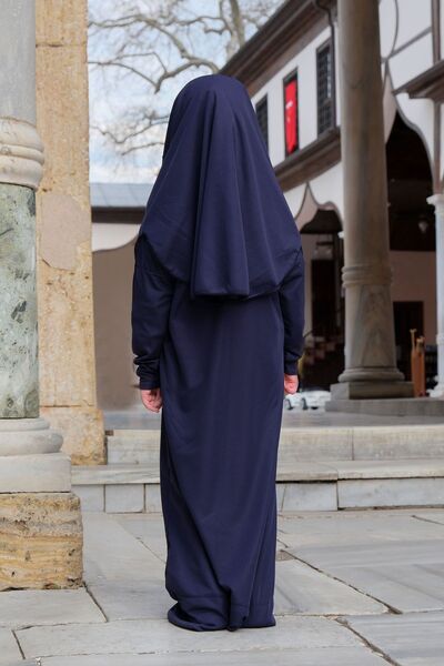 LOCCO Çocuk Namaz Elbisesi Lacivert