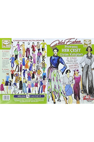 Güler Erkan Provasız Dikiş Kalıpları Dergisi