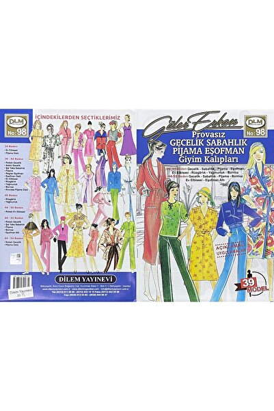 Güler Erkan Provasız Dikiş Kalıpları Dergisi