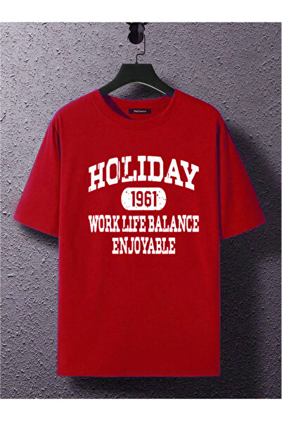 Medinenur Unisex Holiday Printed T-shirt