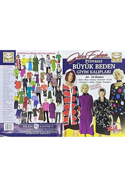 Güler Erkan Provasız Dikiş Kalıpları Dergisi