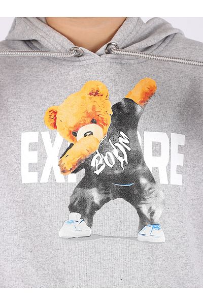 Çiggo Kids Σετ φόρμας Unisex με κουκούλα Cool Teddy Bear Kangaroo Pocket