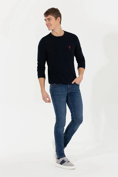 lumberjack PANTALONI DE DENIM BĂRBAȚI SKINNY FIT ML571657 JASPER RB1067 K. ALBASTRU