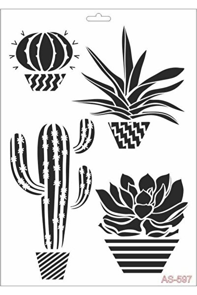 Cadence Boya Cadence Stencıl (şablon) As597 - A4 Stencil