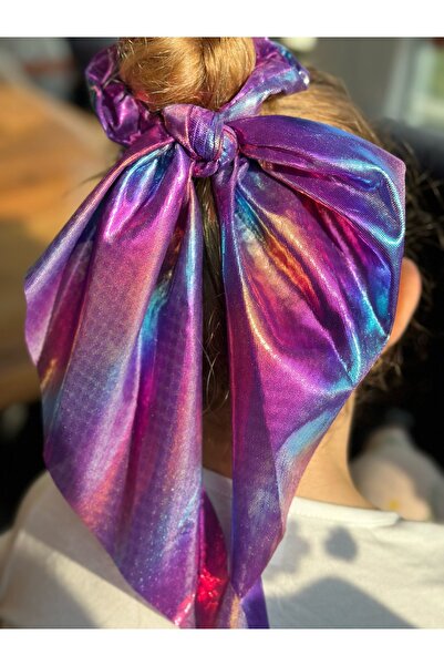 QUEEN AKSESUAR Batista de lux curcubeu cu eșarfă cu coadă luminează sirenă lu...