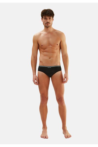 Eros Μαύρο Ers007 Compact Slip 2 τεμαχίων