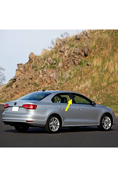 Bisra VW Jetta 2015-2018 Sağ Kapı Orta B Direği Kaplaması Siyah 5C6853290