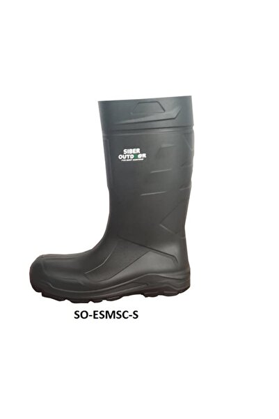 SİBER OUTDOOR Haki Polimer Astarlı Çizme-uzun