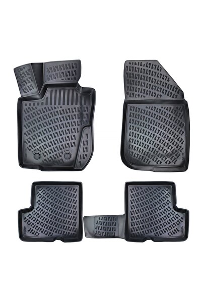 Rizline Dacia Duster 4x2 2012 Araca Özel Tasarım 3D Havuzlu Paspas