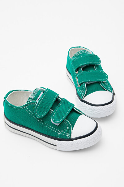 Tonny Black Dječje zelene udobne čizme sa čičkom Patike