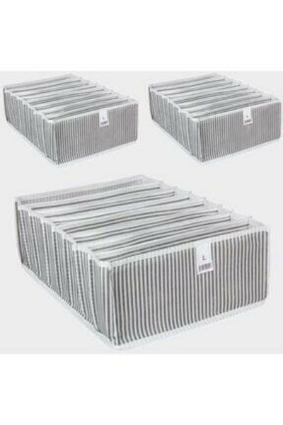 ESTİ 3 Pieces - 8 Compartment Drawer Accordion Organizer - Large 24 X 37 X 18