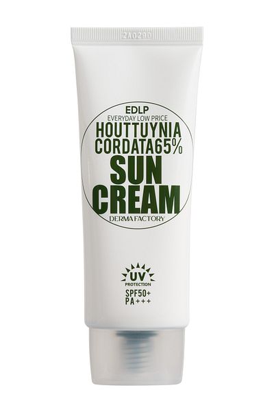 DERMA FACTORY Houttuynia Vegan Sunscreen with Cordata - Sensitive Skin 50 gr Sun Cream