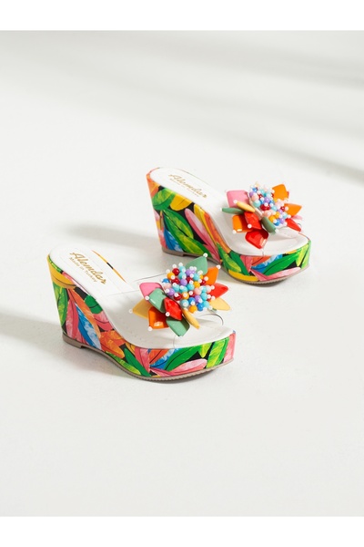 Alemdar Shoes Colorful Women's Slippers