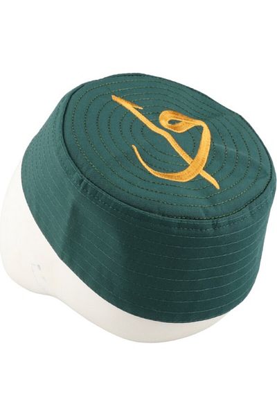 hüseyin ceran Elife Vav Embroidered Takke for Adult