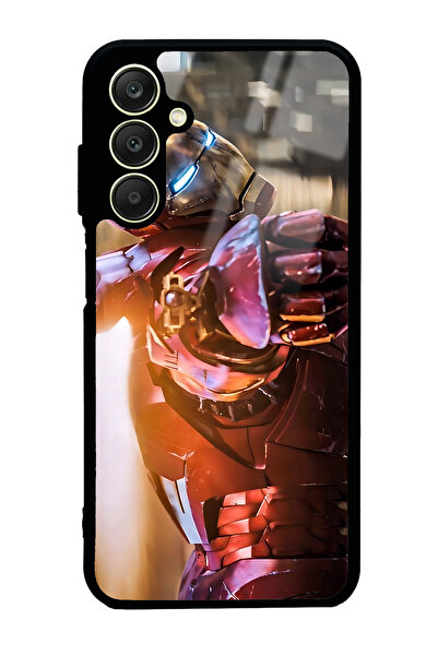 Spoyi Samsung A25 İron Man Tasarımlı Glossy Telefon Kılıfı