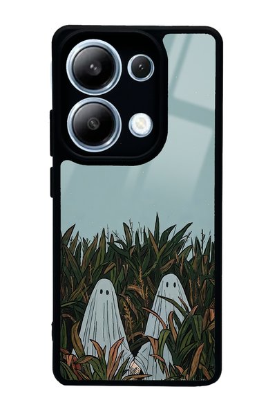 Spoyi حافظة هاتف لامعة بتصميم كاسبر لهاتف Xiaomi Redmi Note 13 Pro 4G
