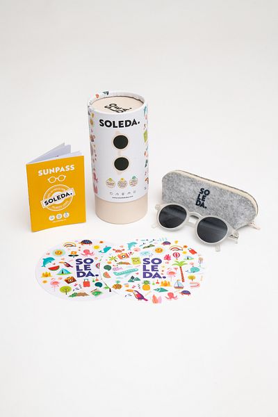 SOLEDA Child Sun Gor � � Ladies - Cloud White 6-12 Years