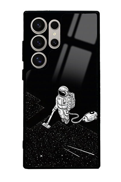 Spoyi Samsung S24 Ultra Astronot Tatiana Tasarımlı Glossy Telefon Kılıfı