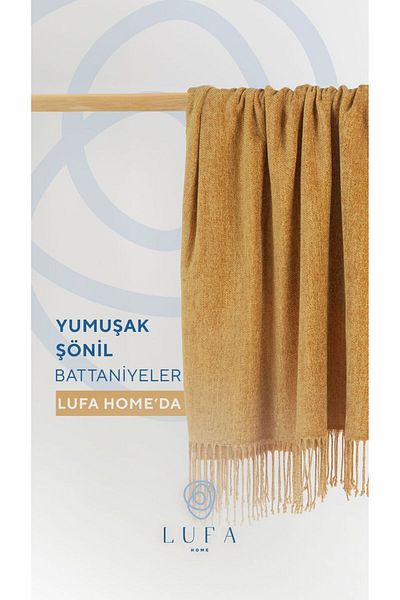 LUFA HOME Blanket Chenille Design