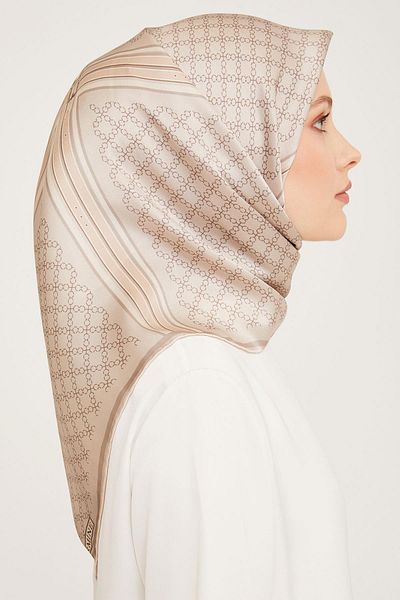 Armine Μεταξωτό φουλάρι 9054d-19 - 2023 Winter Silk Twill