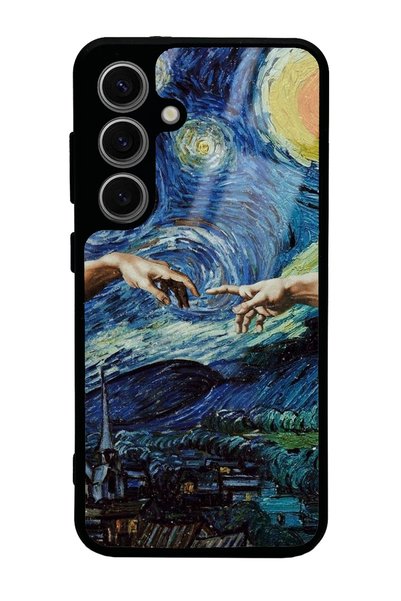Spoyi Samsung S24 Hand in Hand Design Glossy Phone Case