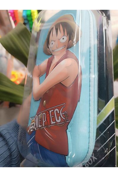 EyER Shoping Anime Manga Luffy Zoro One Piece ανάγλυφη 3d θέμα μολυβοθήκη μολυβοθήκη