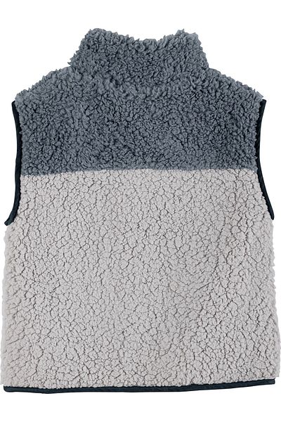 İdilbaby&Mamino IDILBABY&MAMINO boy gray plush vest