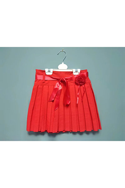 Nacar KIZ ÇOCUK PİLELİ ETEK 23 NİSAN