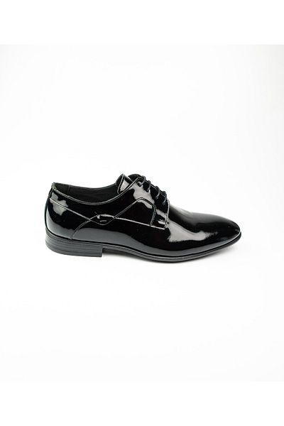 MARCOMEN 5771 Black Patent Leather Men's Classic Shoes