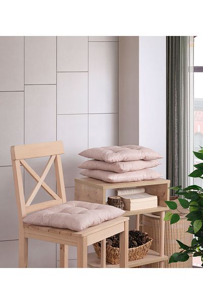 Misev Cream Chair Cushion