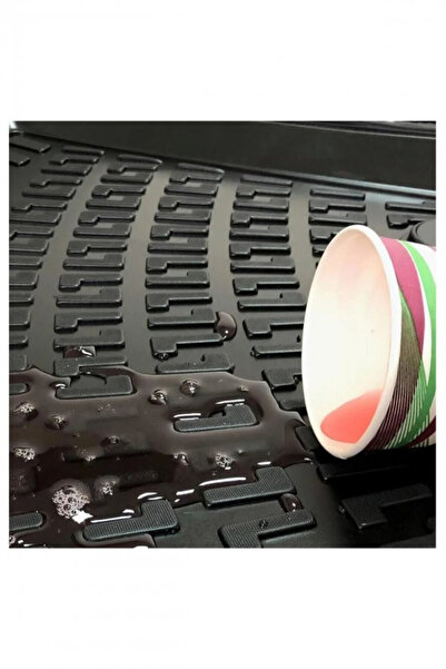 Rizline Ford Transit - Kapalı Kasa 2020 Sonrası Araca Özel 3d Havuzlu Paspas Siyah Bmy