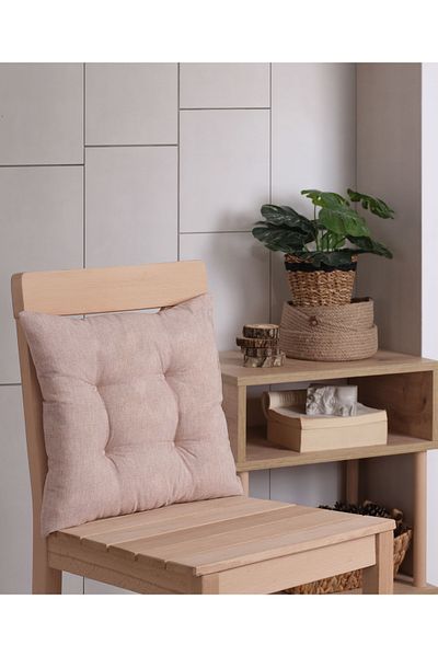 Misev Cream Chair Cushion