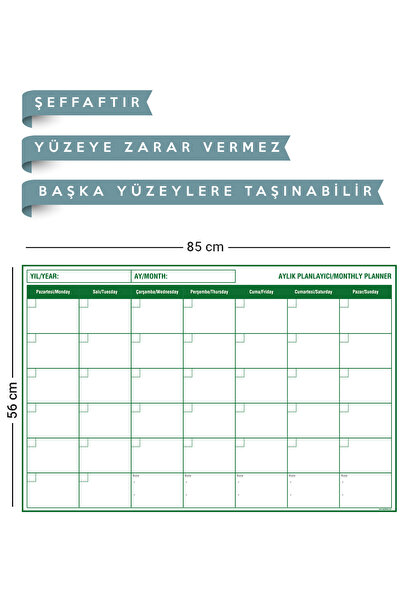 Pi Papers Planlayıcı Akıllı Kağıt - Yapışkansız, Kendiliğinden Tutunan, Fotoğraf Belge Not Tutucu Özellikli