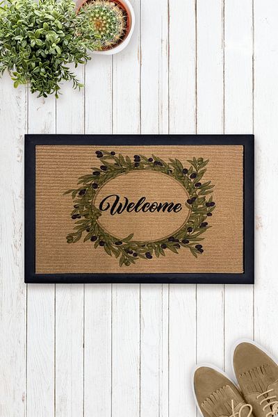 Popcorn Kids REMOVABLE MAT OLIVE
