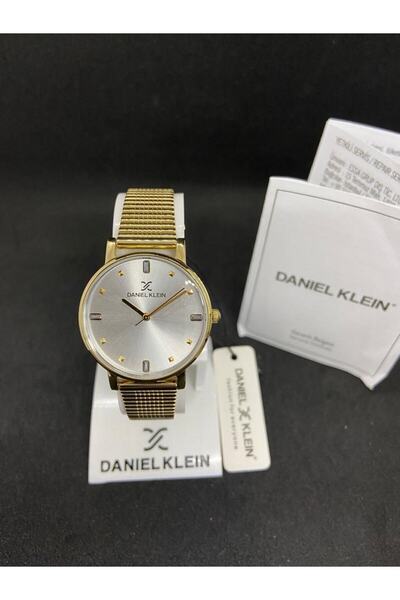 Daniel Klein ساعة يد نسائية Dk.ft.1.231 بسلك فولاذي 30 متر مقاومة للماء للموسم الجديد بتصميم أنيق