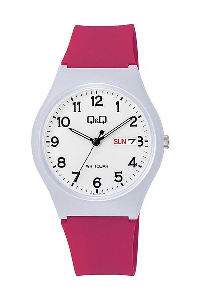 Q&Q Qq.ft.1.118 Qq Silicone Cord 100 Mt Water Resistant New Season Stylish Design Children's Wristwatch