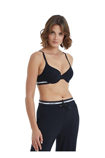 Blackspade Дамски черен сутиен без подплата 51326